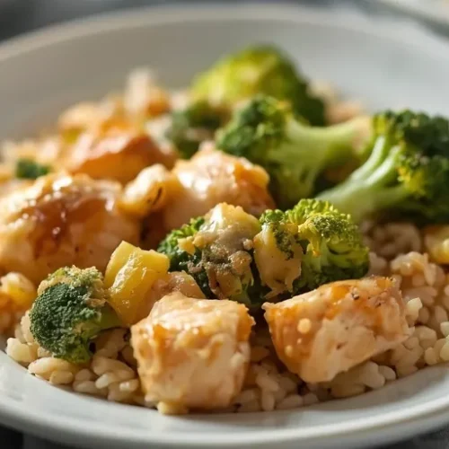 one-pot chicken broccoli rice recipe
