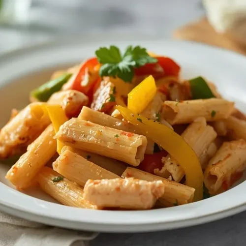 one-pot chicken fajita pasta recipe