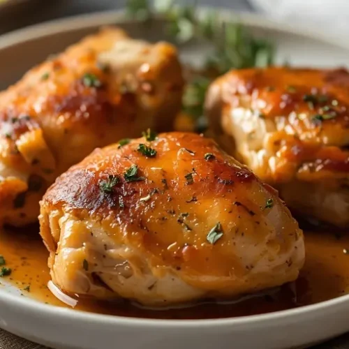 slow cooker chicken thighs recipe