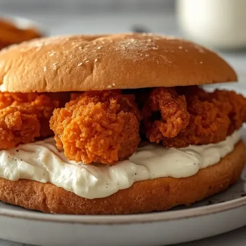 deep fried chicken sandwich recipe