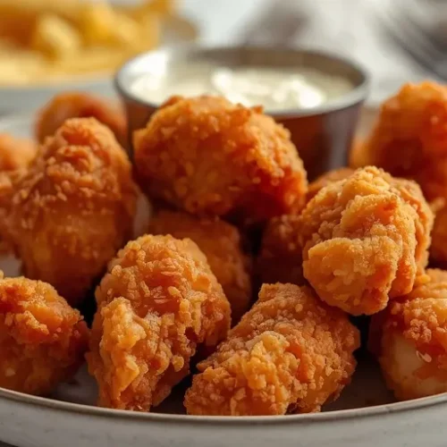 deep fried popcorn chicken recipe