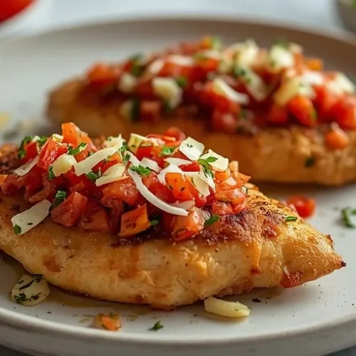 oven bruschetta chicken recipe