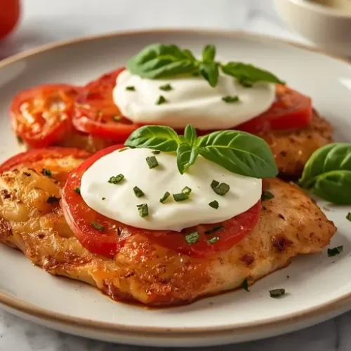 oven caprese chicken recipe
