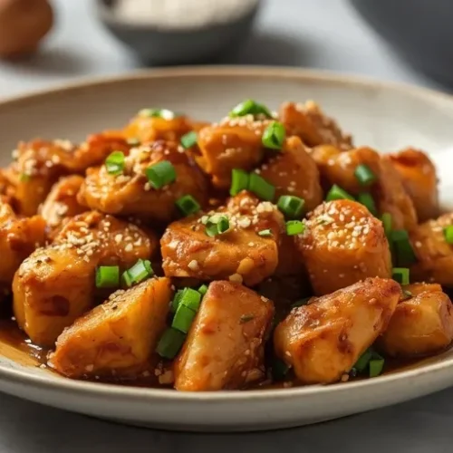 skillet bourbon chicken recipe