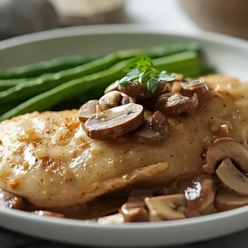 skillet mushroom chicken recipe