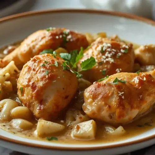 skillet smothered chicken recipe