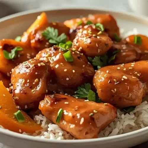 slow cooker orange chicken recipe