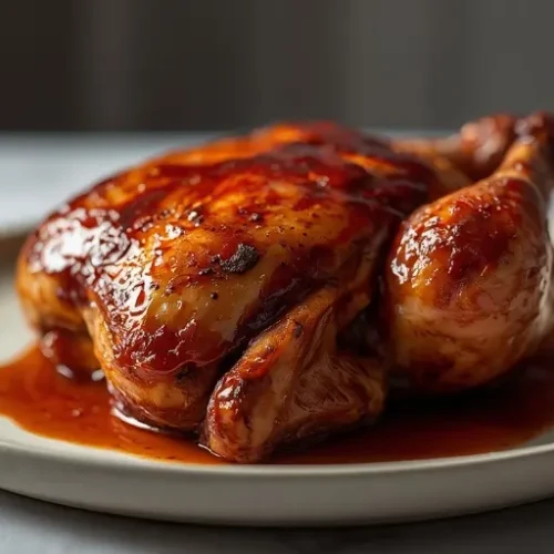 smoked BBQ chicken recipe