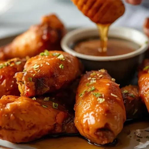 smoked honey garlic chicken wings recipe