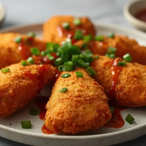 deep fried gochujang chicken tenders recipe