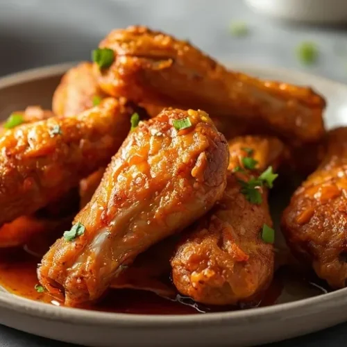 deep fried Korean chicken wings recipe