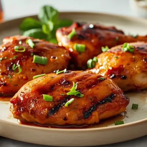 grilled bourbon chicken recipe