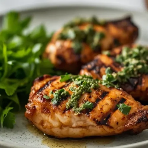 grilled chimichurri chicken recipe