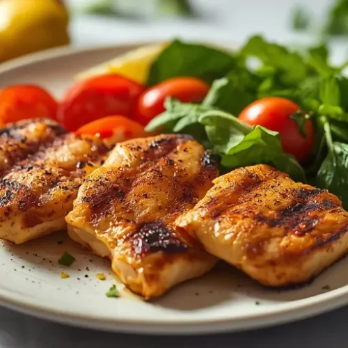 grilled Greek chicken souvlaki recipe