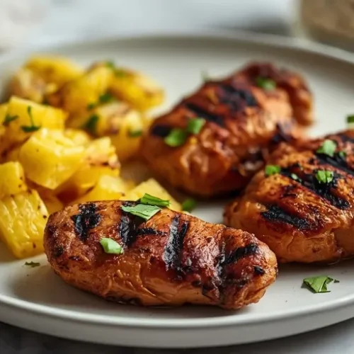 grilled Hawaiian chicken recipe
