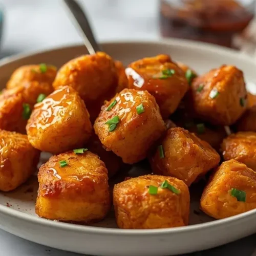 Hot Honey Chicken Bites Air Fryer recipe