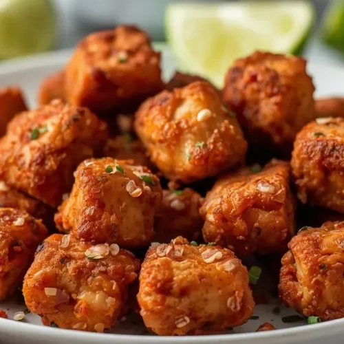 Jerk Chicken Bites Air Fryer recipe