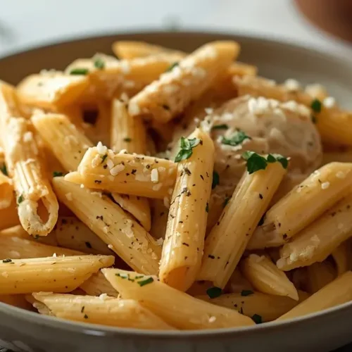 one-pot garlic parmesan chicken pasta recipe