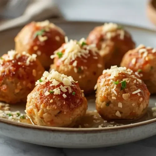 oven chicken meatballs recipe