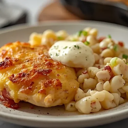 skillet chicken cordon bleu recipe