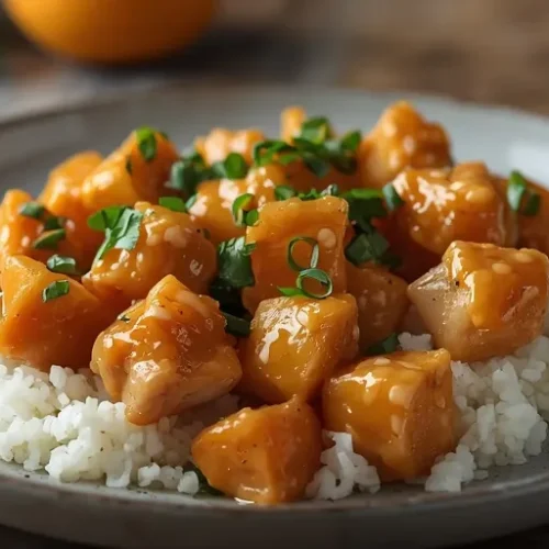 skillet orange chicken recipe