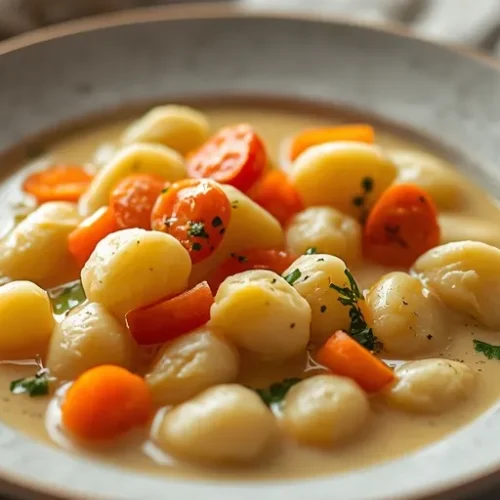 slow cooker chicken gnocchi soup recipe