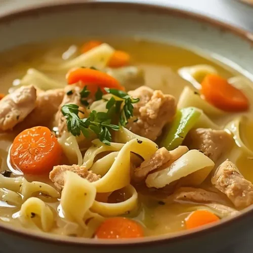 slow cooker chicken noodle soup recipe