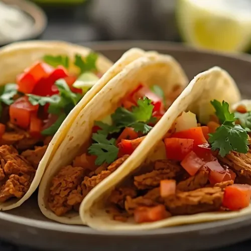 smoked chicken tacos recipe